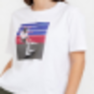 resources of Round Neck Short Sleeves Print Tee exporters
