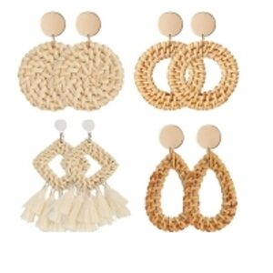 resources of Rattan Earring exporters