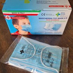 resources of Disp Civil Mask Iir - Kids - 25Gsm - Made Italy exporters