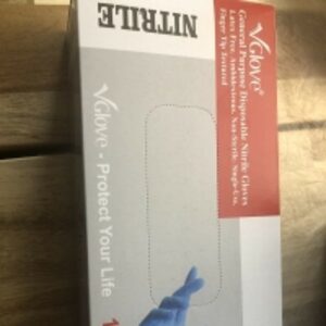 resources of 100 Nitrile Medium Blue V Gloves exporters