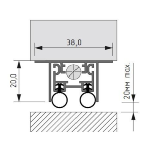 resources of Automatic drop down seal TF 38x20 exporters