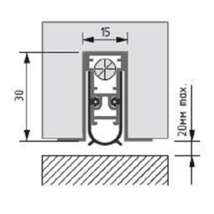 resources of Automatic drop down seal SL 15x30 exporters