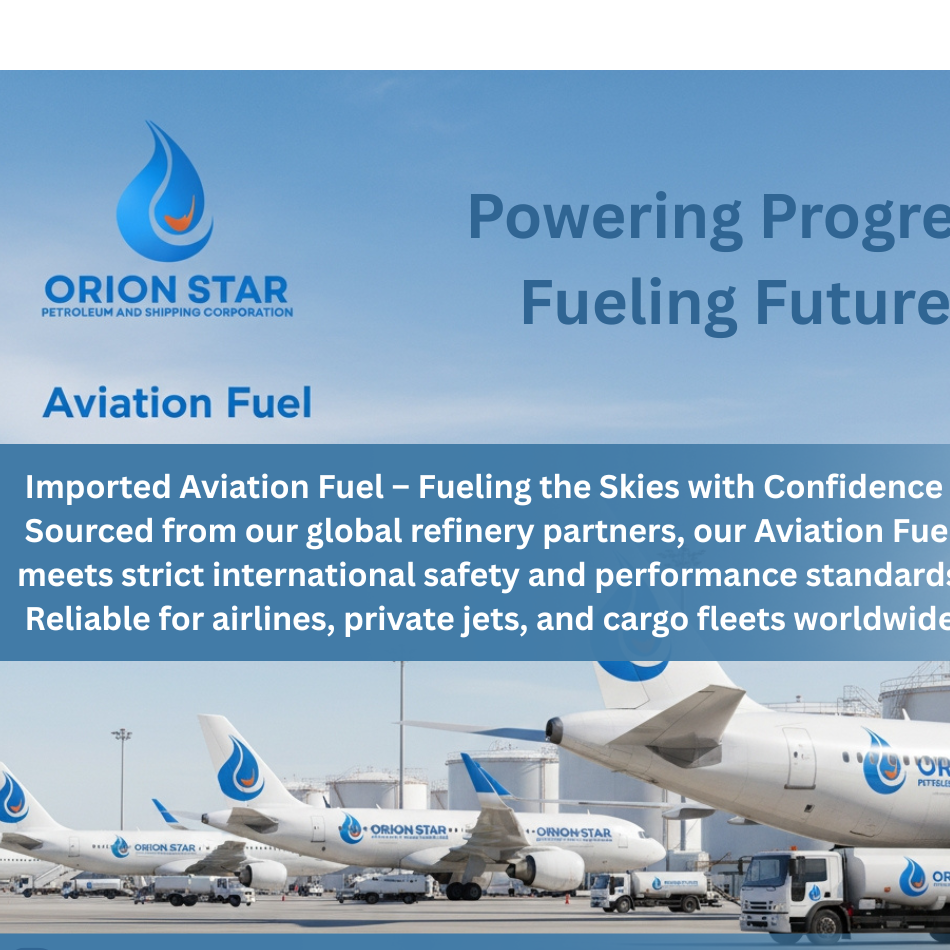 resources of Aviation fuel Jet A, Jet A1, AV Gas exporters