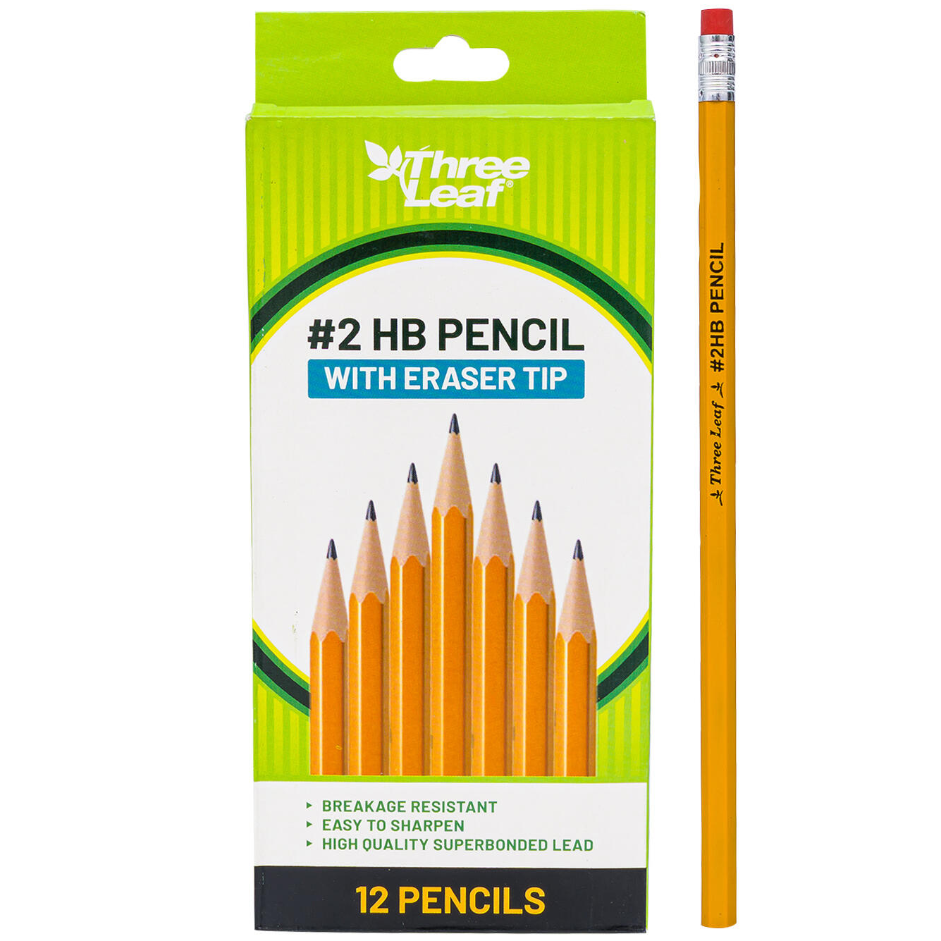 resources of Three Leaf 2HB Pencil 12-pack exporters