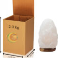 resources of RMY Himalayan 2-3kg white salt lamp exporters