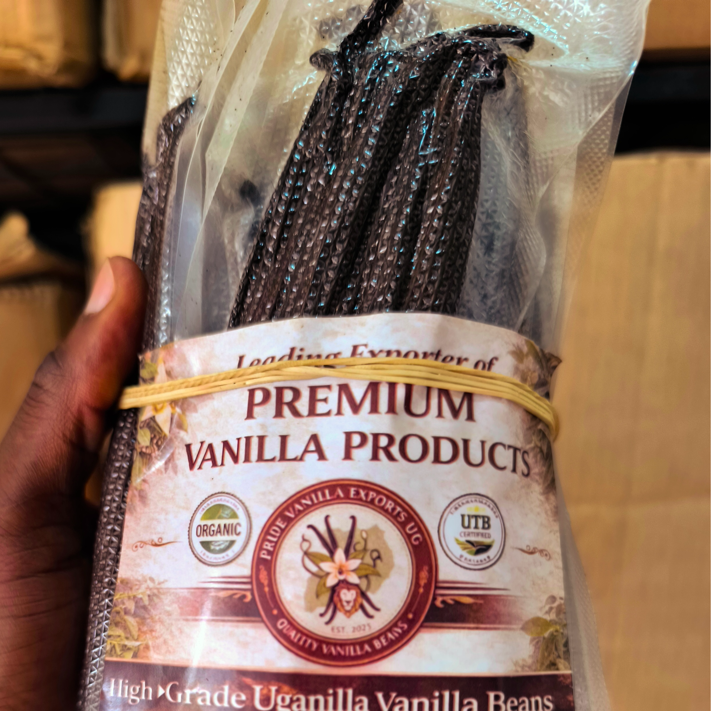 resources of Vanilla beans grade A exporters